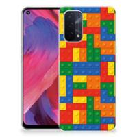 OPPO A74 5G | A54 5G | TPU bumper | Blokken - thumbnail