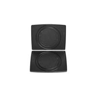 Fritel Aluminium Bakplaten Hoorntjes met Anti-Aanbaklaag Zwart - thumbnail