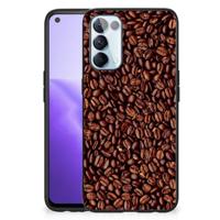 OPPO Reno5 5G | Find X3 Lite Back Cover Hoesje Koffiebonen - thumbnail