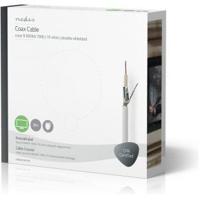 Nedis Coaxkabel op Haspel | KOKA 799 | ECA | 25 m | Wit | 1 stuks - CSBG4015WT250 CSBG4015WT250 - thumbnail