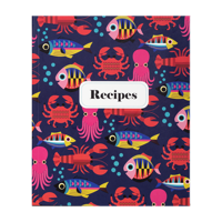 Kitsch Kitchen Receptenboek Sealife - thumbnail