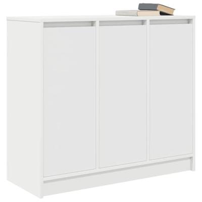Dressoir 85x34x76 cm bewerkt hout wit