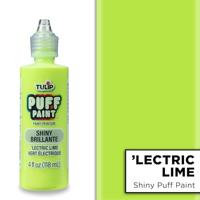 Tulip • dimensional fabric paint puff lectric lime 118ml - thumbnail