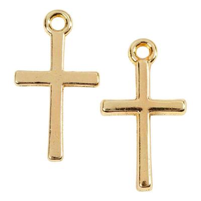 Creativ Company Hanger, afm 10x18 mm, verguld, 20 stuk/ 1 doos