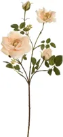 Pure Royal kunsttak roos 65cm vanille - thumbnail