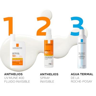 La Roche-Posay Anthelios UVmune 400 Onzichtbare Fluid Zonder Parfum SPF50+ 50ml - thumbnail