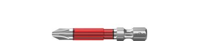Wiha 42097 Kruis-bit Aandrijving: 1/4 (6,3 mm) Uitvoering: Kruiskop Phillips PH 1