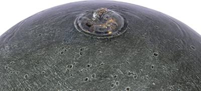 dobar Tuinfontein met LED&apos;s en zonnepaneel (Apollo/grijs)