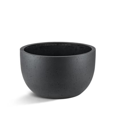 Grigio New Egg Pot Low 80x47cm Anthracite