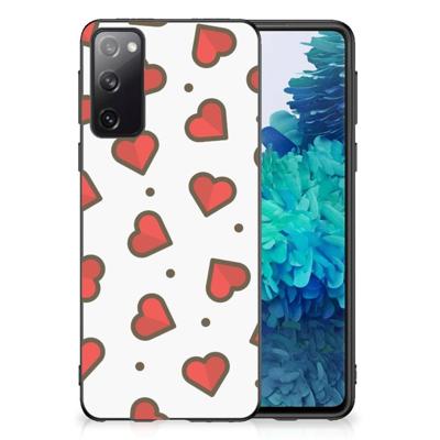 Samsung Galaxy S20 Bumper Case Hearts