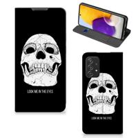 Mobiel BookCase Samsung Galaxy A72 (5G/4G) Skull Eyes - thumbnail