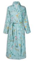 Pip Studio Pip Studio Les Fleurs Bathrobe Blue XL - thumbnail