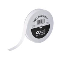 Lint colop emark 15mmx25m wit - thumbnail