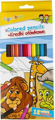OFFICE products kleurpotlood Gimboo, kartonnen etui van 12 stuks