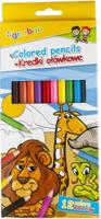 OFFICE products kleurpotlood Gimboo, kartonnen etui van 12 stuks - thumbnail