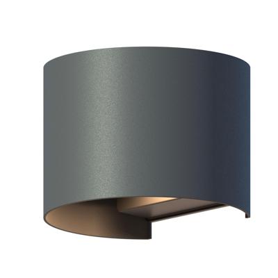 Outdoor wall light oval antraciet Calex - Calex
