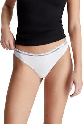 Calvin Klein strings 3-pack - Calvin klein ondergoed dames - Multipack katoenen dames strings - Voordeelverpakking - Sale