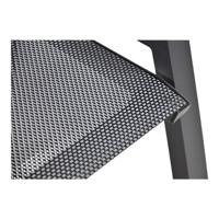 Allegro voetenbank aluminium hocker grijs 63x55x45 cm - thumbnail