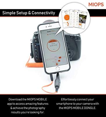 Miops smartphone afstandsbediening md-n3 met n3 kabel voor nikon