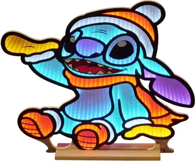 Disney Spiegellicht 3d Stitch 60cm Disney Spiegellicht 3d Stitch 60cm