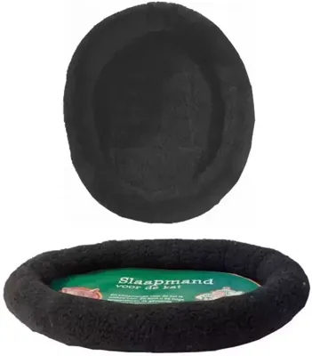 Slaapmand kat zwart 48 cm Gebr de Boon - Gebr de boon Slaapmand kat zwart 48 cm Gebr de Boon - Gebr de boon