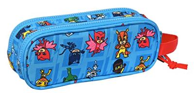 Pennenetui met 2 vakken PJ Masks Blauw 21 x 8 x 6 cm Pennenetui met 2 vakken PJ Masks Blauw 21 x 8 x 6 cm