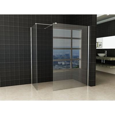 Wiesbaden inloopdouche combinatie-set 1300x800x2000 10 mm nano