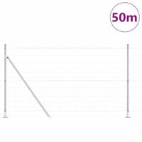 Weidehekwerk Zilver 50 x 1.4 m Gegalvaniseerd staal - thumbnail