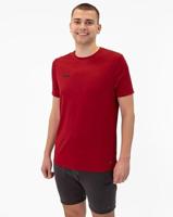 JAKO 6129 T-Shirt Premium Basics - Rood Gemeleerd - S - thumbnail