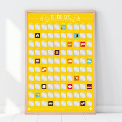 Gift Republic Scratch Poster - 100 Kazen