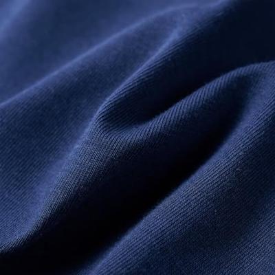 Kindershirt met hondenprint 116 marineblauw