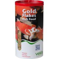Velda Gold Flakes Fish Food - 360 Gram - thumbnail