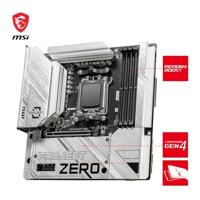Micro Star International Computer B650M PROJECT ZERO Moederbord Socket AMD AM5 Vormfactor Micro-ATX Moederbord chipset AMD® B650 - thumbnail