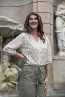 Elvira Casuals Blouse Darcy E1 26-017 Blouse 15 Off White - thumbnail