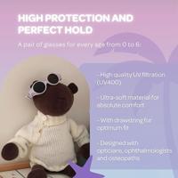 BEABA-zonnebril voor baby's van 0 tot 9 maanden oud lila - thumbnail