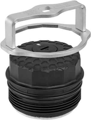 HAZET Oliefitersleutel 2169-13 · 1/2 inch (12,5 mm) vierkant hol · Buiten-14-kant-profiel · SW 80 mm HAZET Oliefitersleutel 2169-13 · 1/2 inch (12,5 mm) vierkant hol · Buiten-14-kant-profiel · SW 80 mm