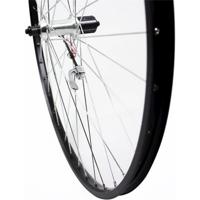 Roland achterwiel 28 uitval cass 8v alu as26 zwart zink spk - thumbnail