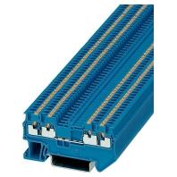 Phoenix Contact 3208208 Doorgangsserieklem 3.5 mm Snelaansluiting Blauw 50 stuk(s) - thumbnail
