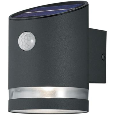 LED Buitenlamp Wandlamp 3W Warm Wit 3000K Mat Zwart RVS