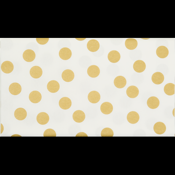 HEMA Tafelkleed gouden stip 200x138cm