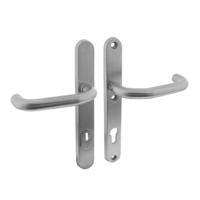 Intersteel AchterdeurbeslagAurano kerntrekbeveiliging smal PC 92mm RVS - 0035.398749 - thumbnail