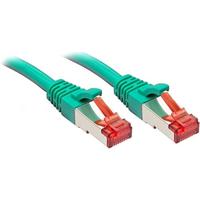 LINDY 47745 RJ45 Netwerkkabel, patchkabel CAT 6 S/FTP 0.30 m Groen Snagless 1 stuk(s) - thumbnail