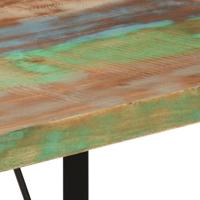 Bartafel 110x55x107 cm massief gerecycled hout en ijzer - thumbnail