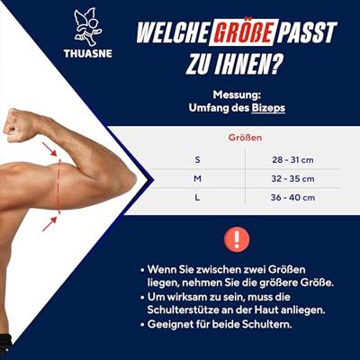 Thuasne Sport Schouderbrace Neopreen Zwart S