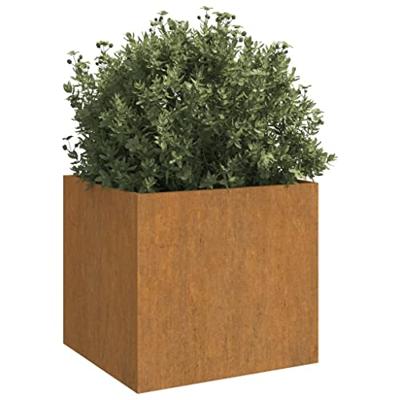 Plantenbak 49x47x46 cm cortenstaal Plantenbak 49x47x46 cm cortenstaal