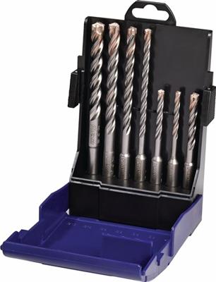 Promat/Tecwerk Hamerboorset | Multicutter 4 | 7-delig SDSplus | Kunststof cassette - 4000863580