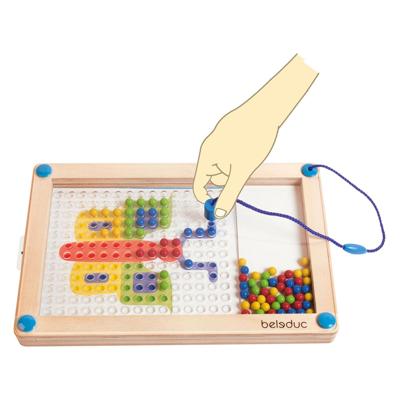 Beleduc logipic houten mozaiek kinderspel