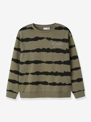 Pyjama biologisch katoen jongen saliegroen