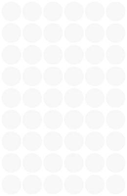 Avery Ronde etiketten diameter 12 mm, wit, 270 stuks