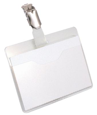 Durable 810619 Naamplaatje 8106 (b x h) 90 mm x 60 mm draaibare clip 25 stuk(s)